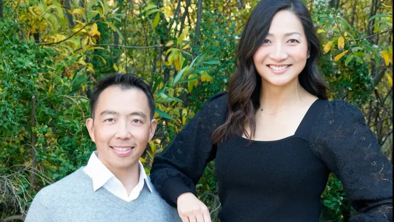 Nin Tang and family in Burton Valley, Lafayette