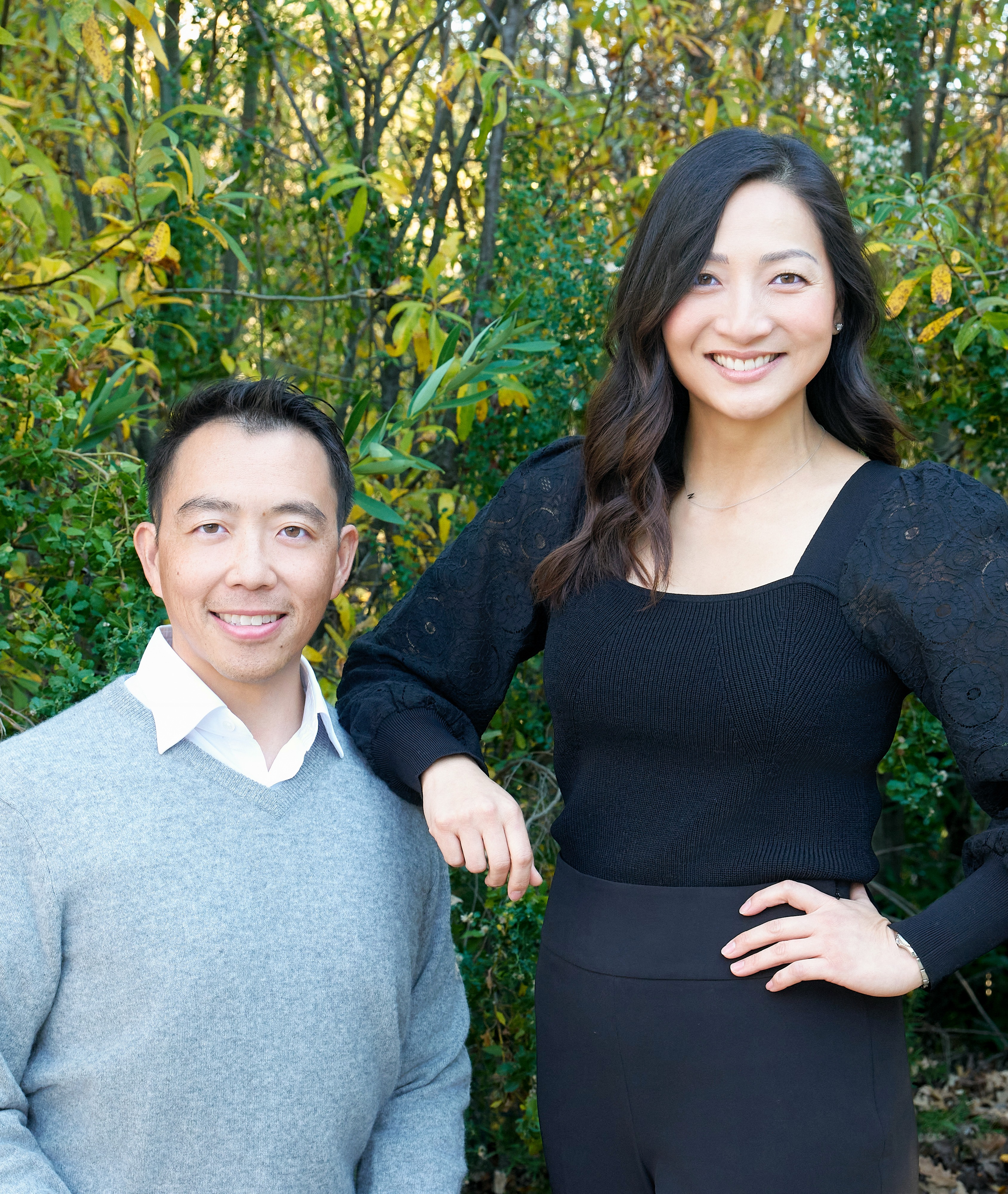 Nin Tang and family in Burton Valley, Lafayette